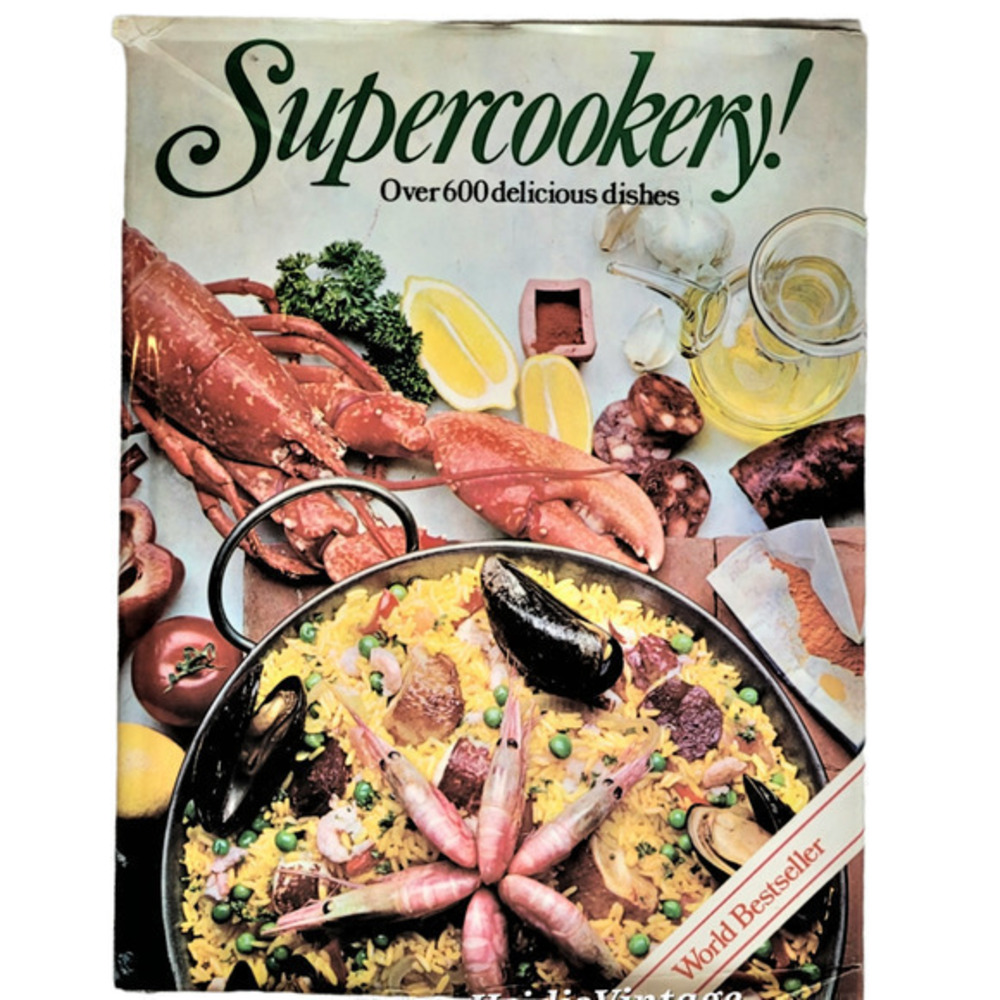 Supercookery! By Marshall Cavendish,‎ 1985 Cookbook Hardcover